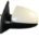 Espejo Retrovisor Completo Derecho (Para Pintar) Convexo Kia Picanto (2007->)