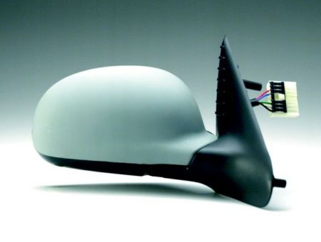 Espejo Retrovisor Completo Derecho Electrico (Para Pintar) Térmico Peugeot 406 (1995->)