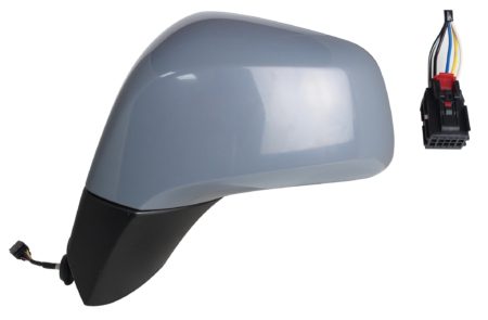 Espejo Retrovisor Completo Izquierdo Electrico Térmico (Para Pintar) Asferico 5 Pines Opel Mokka X (2016.04->)