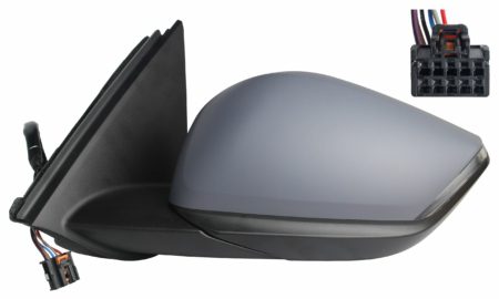 Espejo Retrovisor Completo Izquierdo Electrico Térmico (C/Intermitente) Convexo (Para Pintar) 6 Pines Citroen C4 (2020.10->)