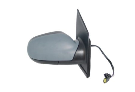 Espejo Retrovisor Completo Derecho Electrico (Para Pintar) Convexo Térmico Volkswagen Fox (2005->)