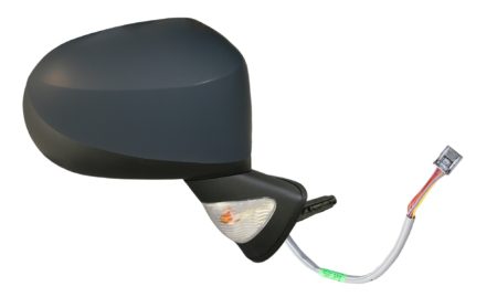 Espejo Retrovisor Completo Derecho Electrico (Para Pintar) Convexo Térmico Abatible (C/Intermitente) (C/Sensor) 11 Pines Renault Modus (2008->)
