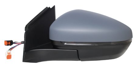 Espejo Retrovisor Completo E Electrico (Para Pintar) Térmico Abatible (C/Intermitente) (C/Luz de Cortesía) (C/Angulo Muerto) 16 Pines Peugeot 3008/5008 (2016->)