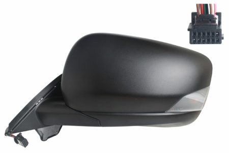 Espejo Retrovisor Completo Izquierdo Electrico Térmico (C/Intermitente) Asferico Negro 7 Pines Mercedes Citan/Kangoo/Townstar (2021->) (Van)