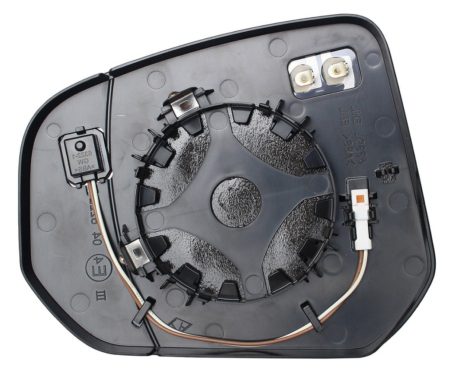 Cristal+Base Espejo Retrovisor Derecho Térmico Asferico (C/Angulo Muerto) Ford Transit Connect (2018.06->)