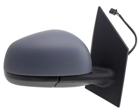 Espejo Retrovisor Completo Derecho Electrico (Para Pintar) Convexo Térmico (C/Sensor) 7 Pines Smart Fortwo (2014->)