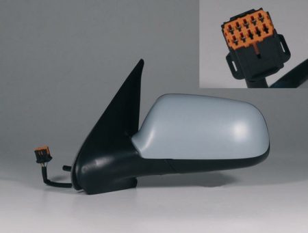 Espejo Retrovisor Completo Izquierdo Electrico (Para Pintar) Asferico Azul Citroen Xsara (2000->)