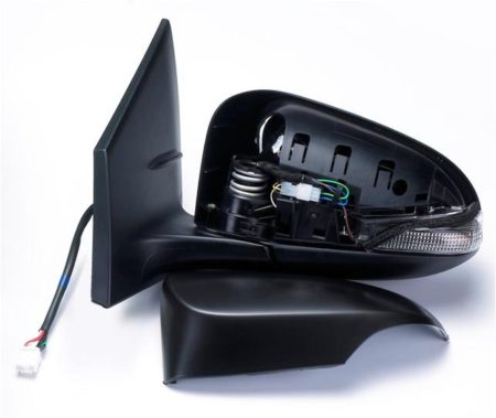 Espejo Retrovisor Completo Izquierdo Electrico (Para Pintar) Térmico Abatible (C/Intermitente) 9 Pines Toyota Auris (2013->)