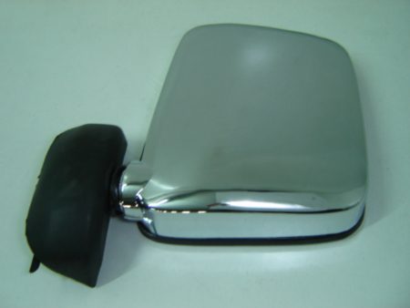 Espejo Retrovisor Completo Derecho Manual (Cromado) Nissan D22 (1998->)