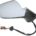 Espejo Retrovisor Completo Derecho Eléctrico (Para Pintar) Convexo Térmico Abatible (C/Sensor Azul) Peugeot 407 (2004->)
