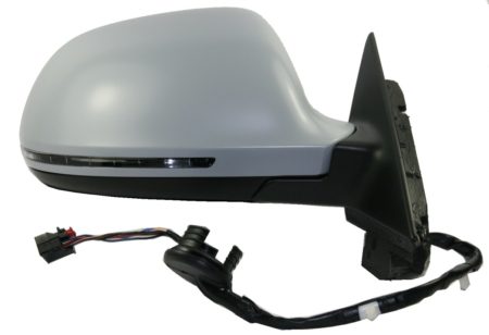 Espejo Retrovisor Completo Derecho Electrico (Para Pintar) Térmico Abatible (C/Intermitente) 10 Pines Audi A3 (2008->2010) (3P)