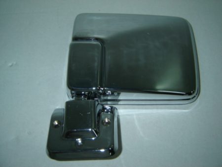Espejo Retrovisor Completo Izquierdo (Cromado) Mitsubishi L200 (1987->)