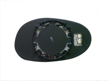 Cristal+Base Espejo Retrovisor Derecho Convexo Térmico Mcc Smart Fortwo (1998->)