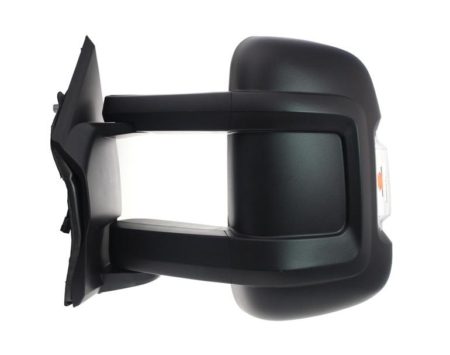 Espejo Retrovisor Completo Izquierdo Electrico Térmico (C/Intermitente) W16W (Brazo Largo) 8 Pines Fiat Ducato/Jumper (2006->) (22CM)