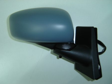 Espejo Retrovisor Completo Derecho Electrico (Para Pintar) Convexo Térmico 5 Pines Fiat Idea (2004->)