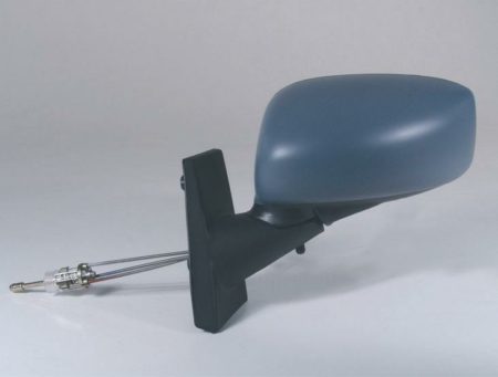 Espejo Retrovisor Completo Izquierdo (Para Pintar) Convexo Fiat Idea (2004->)