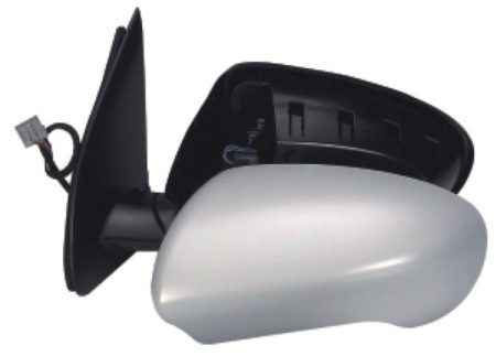 Espejo Retrovisor Completo Izquierdo Electrico Térmico (Para Pintar) Convexo 5 Pines Nissan Qashqai (2007->)