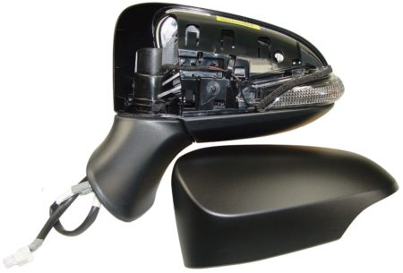 Espejo Retrovisor Completo Izquierdo Electrico (Para Pintar) Asferico Térmico Abatible (C/Intermitente) 9 Pines Toyota Avensis (2015->)