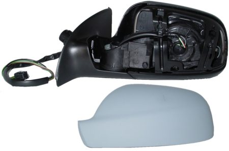 Espejo Retrovisor Completo Izquierdo Electrico (Para Pintar) Asferico Térmico Abatible 7 Pines Peugeot 307 (2001->)
