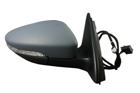 Espejo Retrovisor Completo Derecho Electrico (Para Pintar) Convexo Térmico (C/Intermitente) 6 Pines Volkswagen Jetta (2011->)