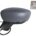 Espejo Retrovisor Completo Izquierdo Eléctrico Térmico Convexo (Para Pintar) Abatible (C/Intermitente) 9 Pines Nissan Micra K14 (2016.12->)