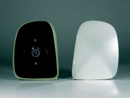 Cristal+Base Espejo Retrovisor Derecho (C/Superior) Ford Transit (1995->)