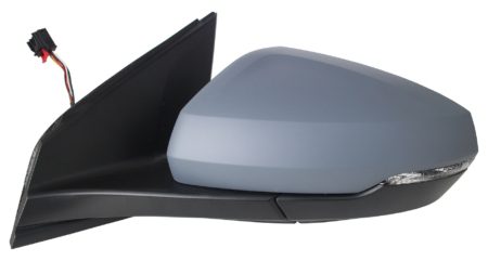 Espejo Retrovisor Completo Izquierdo Electrico (Para Pintar) Asferico Térmico Abatible (C/Intermitente) 8 Pines Volkswagen Polo (2017.09->)