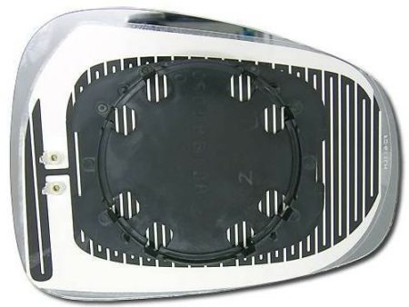 Cristal+Base Espejo Retrovisor Izquierdo Convexo Térmico Azul Alfa 159 (2005->)