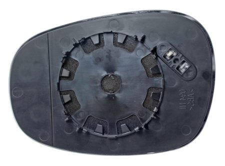 Cristal+Base Espejo Retrovisor Derecho Asferico Térmico 2 Pines Bmw Serie 1 E87 (2007->)