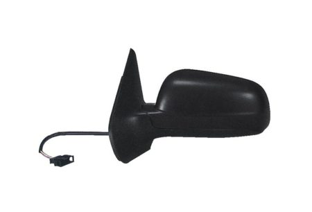 Espejo Retrovisor Completo Izquierdo Electrico Asferico Térmico Negro Tulipa Azul Volkswagen Golf (1997->) (Mod Grande)