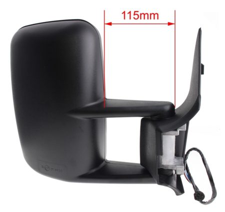 Espejo Retrovisor Completo Derecho Electrico Convexo Térmico Mercedes Sprinter (1995->)