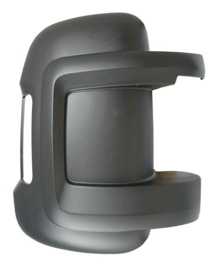 Carcasa Espejo Retrovisor Derecho Negra Fiat Ducato/Jumper (2006->) (Brazo Corto)
