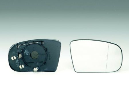 Cristal+Base Espejo Retrovisor Derecho Asferico Térmico (C/Superior) Mercedes S W220 (1998->)