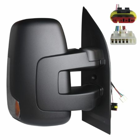 Espejo Retrovisor Completo Derecho Electrico Convexo Térmico (C/Intermitente) Fum (Brazo Corto) 7 Pines Iveco Daily (2019.01->)