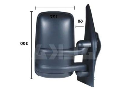 Espejo Retrovisor Completo Derecho Manual Convexo (Brazo Corto) Renault Master/Movano (1997->)