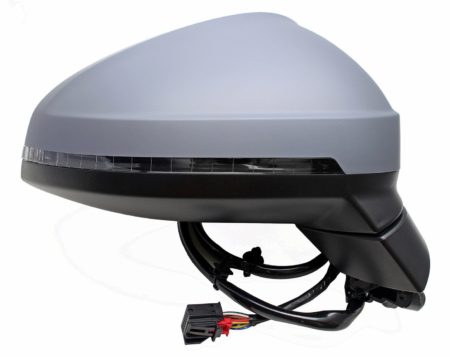 Espejo Retrovisor Completo Derecho Electrico (Para Pintar) Asferico Térmico Abatible (C/Memoria) (C/Antideslumbramiento) (C/Intermitente) 15 Pines Audi A4 (2015->)