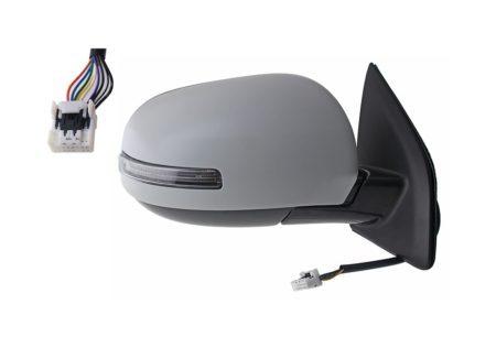 Espejo Retrovisor Completo Derecho Electrico (Para Pintar) Convexo Térmico Abatible (C/Intermitente) (C/Angulo Muerto) 11 Pines Mitsubishi Asx (2017->)