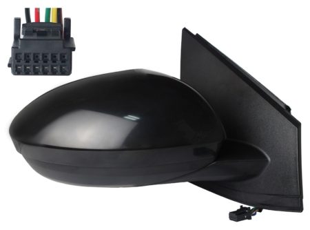 Espejo Retrovisor Completo Derecho Electrico (Para Pintar) Convexo Térmico (C/Sonda) C/Angulo Mor 9pi Dacia Sandero/Stepway/Logan (2021.01->)