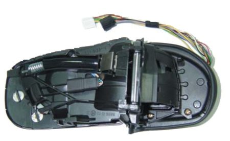 Cuerpo Espejo Retrovisor Derecho Electrico Asferico Térmico (C/Memoria) Abatible Mercedes C W203 (2004->)