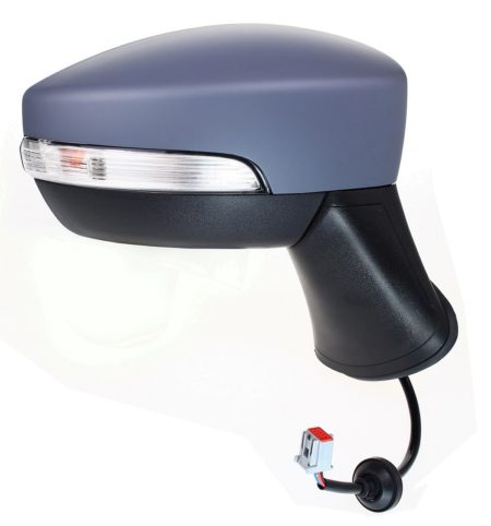 Espejo Retrovisor Completo Derecho Electrico (Para Pintar) Asferico Térmico (C/Intermitente) 7 Pines Ford Ecosport (2017->)