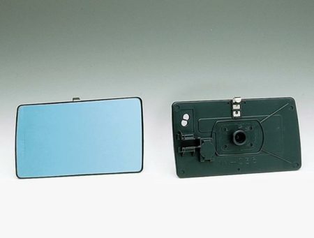 Cristal+Base Espejo Retrovisor Izquierdo Azul Mercedes W201/W124 (1985->)