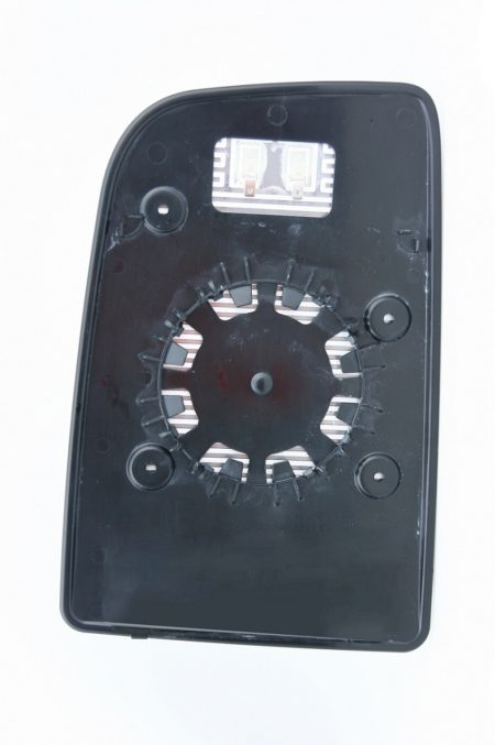 Cristal+Base Espejo Retrovisor Izquierdo Superior Convexo Térmico Mercedes Sprinter/Lt/Crafter (2009->) (Redondo)