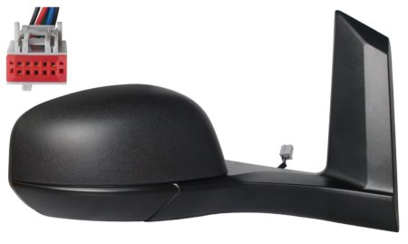 Espejo Retrovisor Completo Derecho Electrico Térmico Asferico 5 Pines Ford Transit Connect (2018.06->)