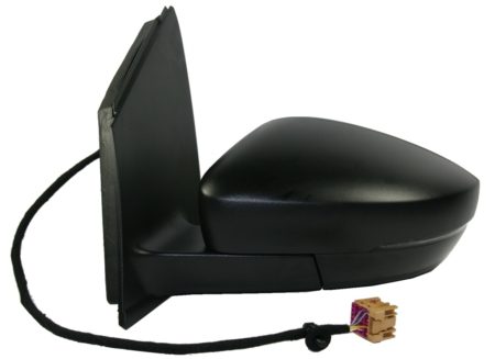 Espejo Retrovisor Completo Izquierdo Electrico (Para Pintar) Asferico Térmico (C/Intermitente) Conector Quadrada Volkswagen Polo (2009->)