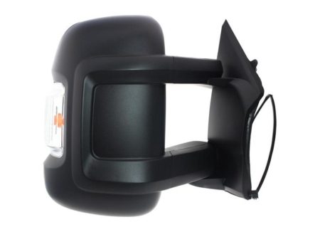 Espejo Retrovisor Completo Derecho Manual (C/Intermitente) W16W (Brazo Medio) 2 Pines Fiat Ducato/Jumper (2006->) (17CM)