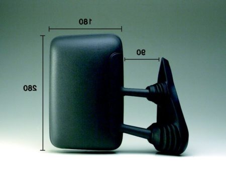Espejo Retrovisor Completo Derecho Manual Iveco Daily (1996->) (Brazo Corto)
