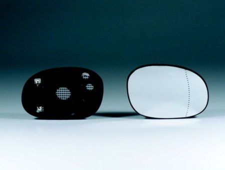 Cristal+Base Espejo Retrovisor Derecho Térmico (C/Superior) Peugeot 206/1007/Picasso (1998->)