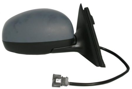 Espejo Retrovisor Completo Derecho Electrico (Para Pintar) Convexo Térmico Skoda Fabia (2007->)