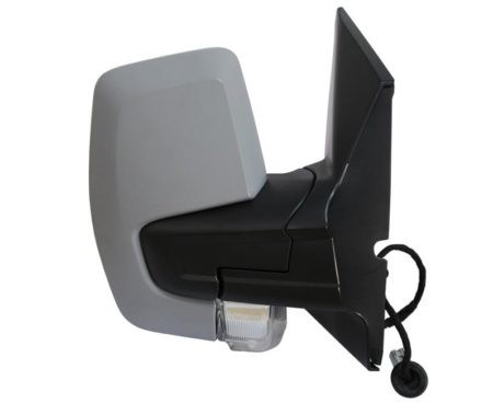 Espejo Retrovisor Completo Derecho Electrico (Para Pintar) Térmico (C/Intermitente) 6 Pines Ford Transit Custom (2013->)