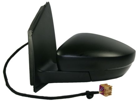 Espejo Retrovisor Completo Derecho Electrico Convexo Térmico (C/Intermitente) Conector Quadrada Volkswagen Polo (2009->)